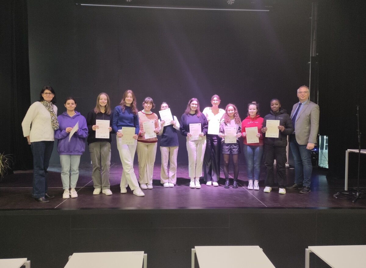 Certification Lycée Saint François d'Assise Savenay