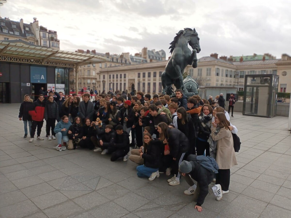 Voyage Paris Lycée Saint François d'Assise Savenay