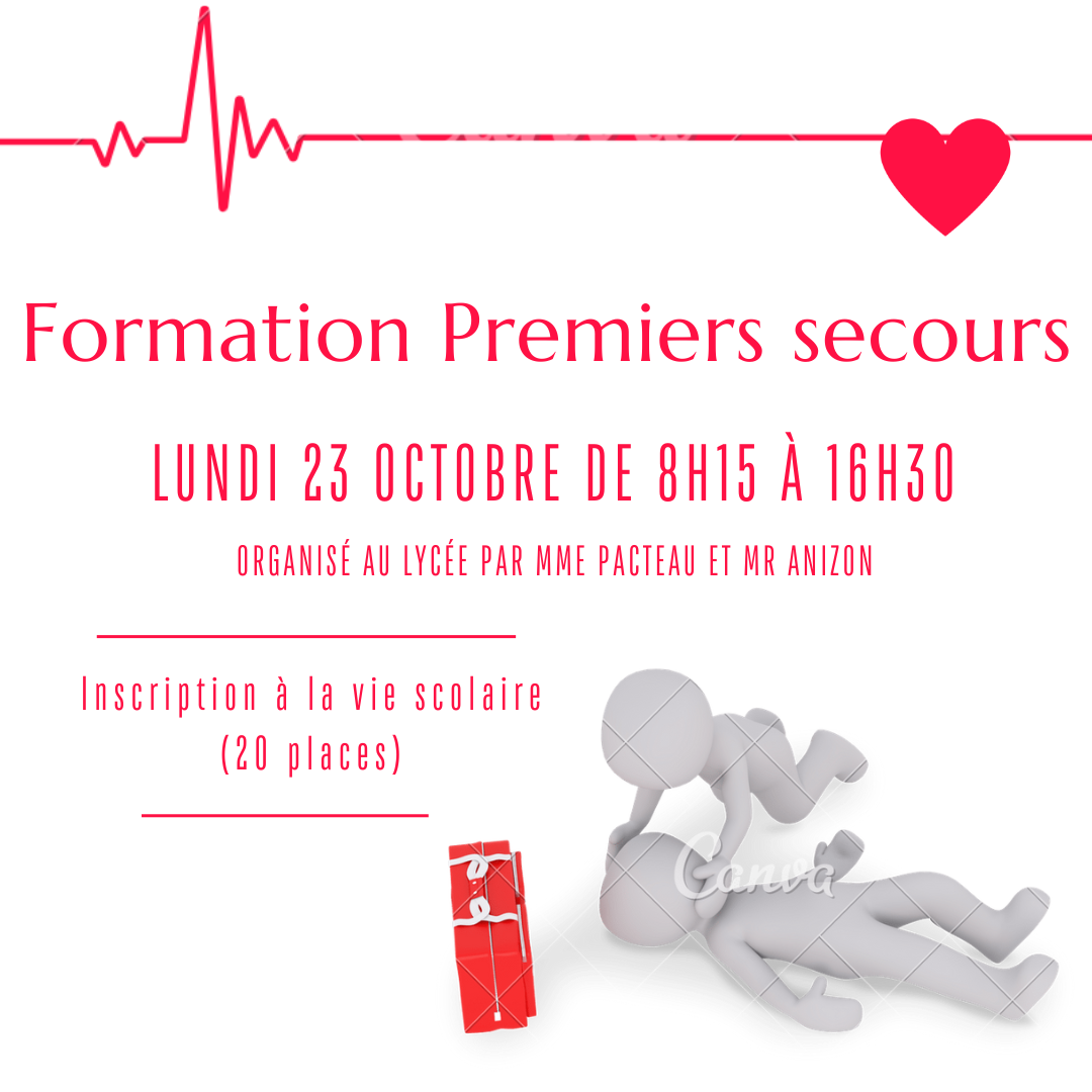 PSC1 Lycée Saint François d'Assise Savenay