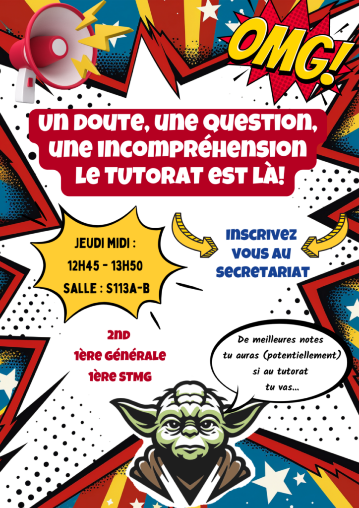 🎓 Besoin d’un coup de pouce ? Le tutorat est là ! 💪