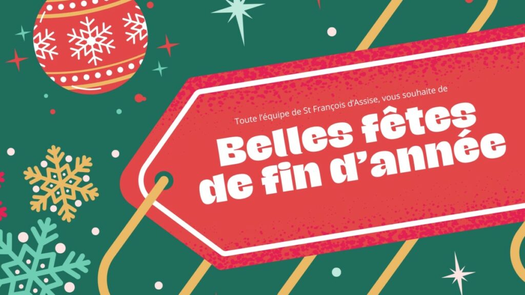 ✨ Belles fêtes de fin d’année ✨