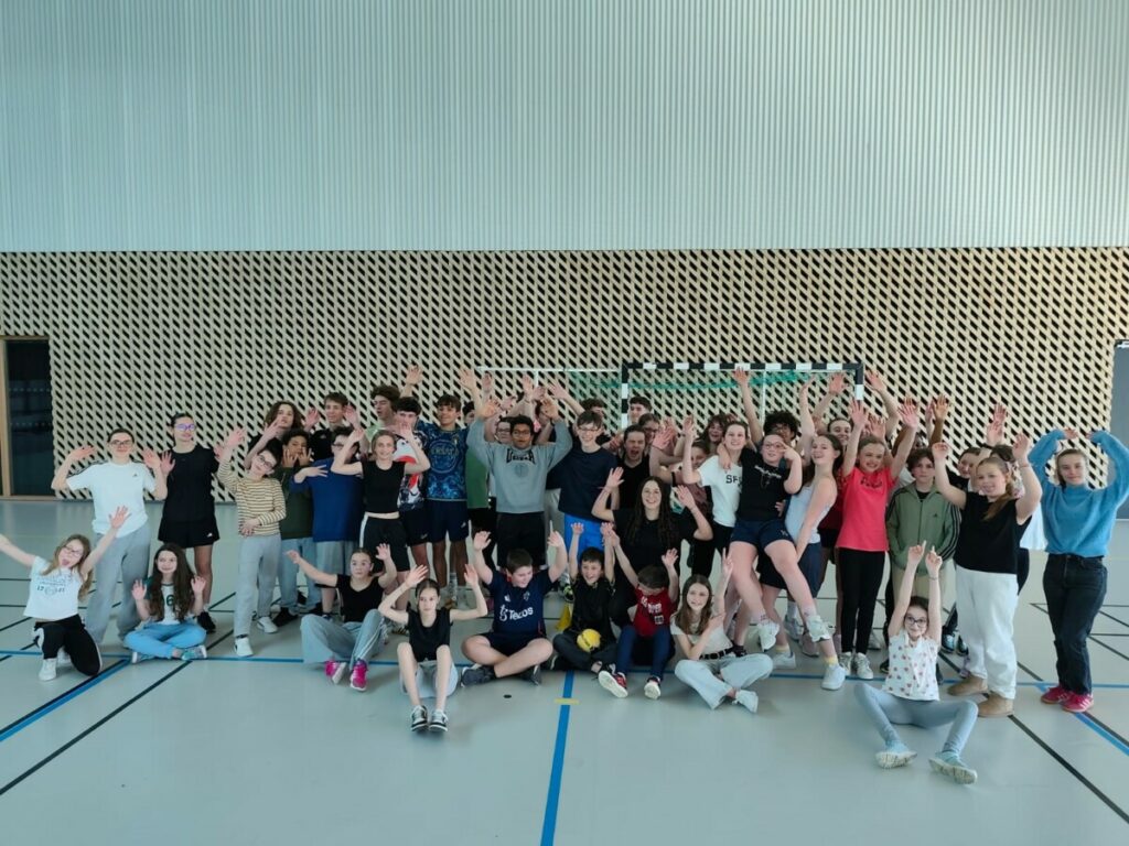 🏃‍♂️ Une belle rencontre sportive entre lycéens et collégiens !