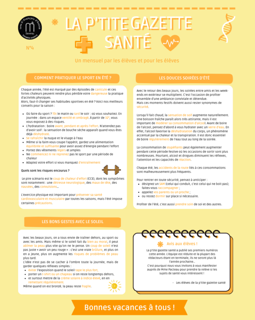Gazette santé